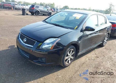 2012 Nissan Sentra 2.0 Sr z USA, uszkodzony, nr VIN 3N1AB6AP2CL639455
